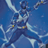 Blue Power Ranger Diamond Painting