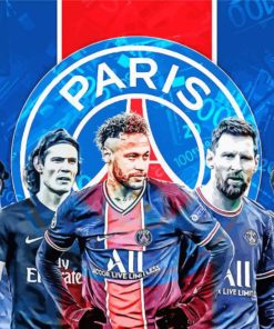 Paris Saint Germain Footballers Diamond Painting
