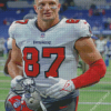 Rob Gronkowski American Footballer Diamond Painting