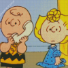 Sally And Charlie Brown Peanuts Diamond Painting
