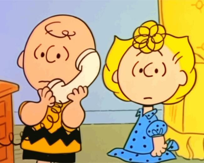 Sally And Charlie Brown Peanuts Diamond Painting