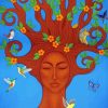 Spiritual Tree Of Life Woman Diamond Painting