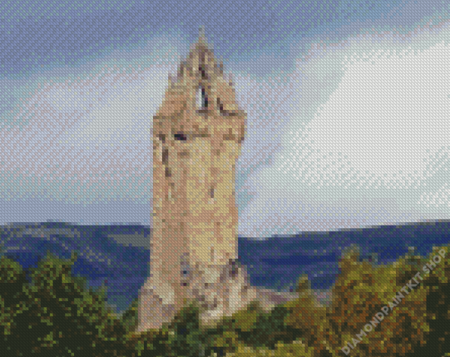 Wallace Monument Stirling Diamond Painting