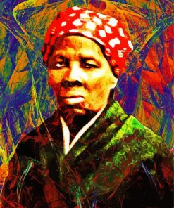 Abstract Harriet Tubman Diamond Painting