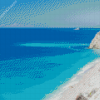 Egremni Beach Lefkada Diamond Painting