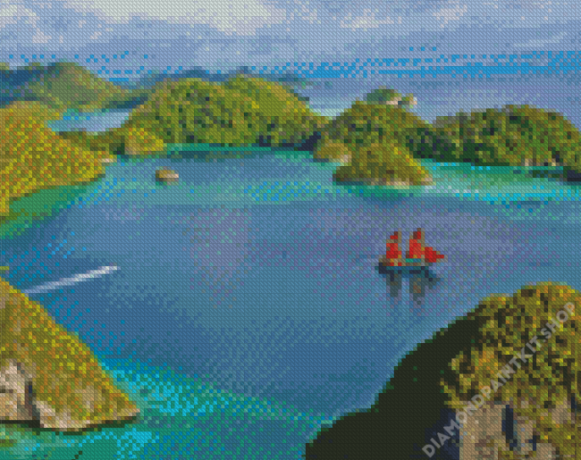 Java Island Diamond Painting