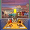American Vintage Diner 50s Diamond Painting
