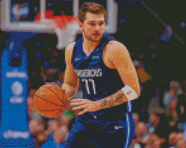 Basketball Player Luka Doncic Diamond Painting