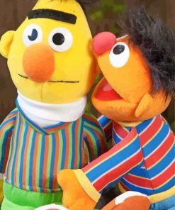 Bert and Ernie Characters Diamond Painting