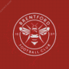 Brentford Football Logo Diamond Painting