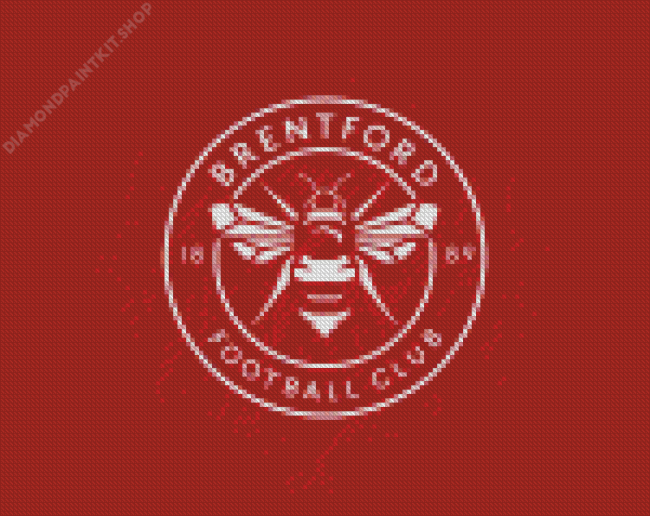 Brentford Football Logo Diamond Painting