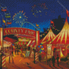 Circus Tentes Diamond Painting