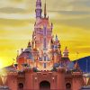 Disneyland Castle Hong Kong Diamond Painting