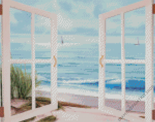Door To The Beach Diamond Painting