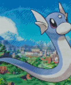 Dratini Diamond Painting