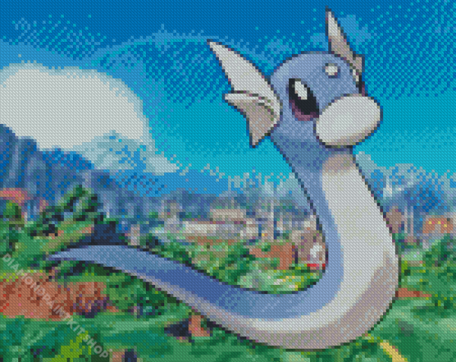 Dratini Diamond Painting