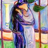 Edvard Munch The Kiss Diamond Painting
