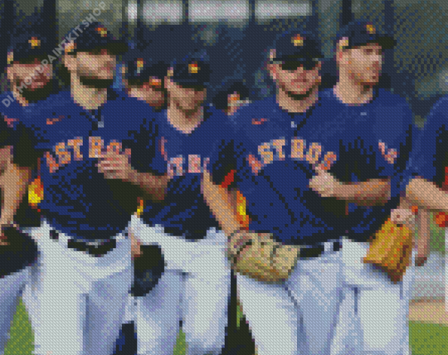 Houston Astros Team Diamond Painting