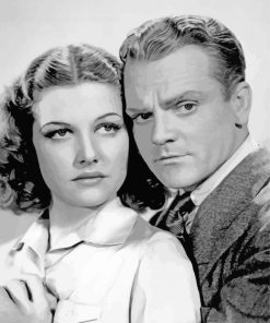 James Cagney With Ann Sheridan Diamond Painting