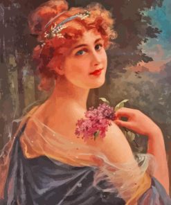 Lilac Lady Diamond Painting