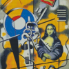 Mona Lisa With The Keys By Leger Diamond Painting