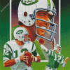 NY Jets Joe Namath Diamond Painting