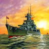 Nazi Battleship Diamond Painting