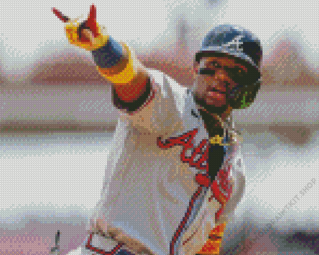 Ronald Acuna Jr Sport Diamond Painting