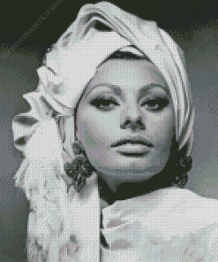 Stylish Sophia Loren Diamond Painting