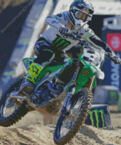 Supercross Eli Tomac Diamond Painting