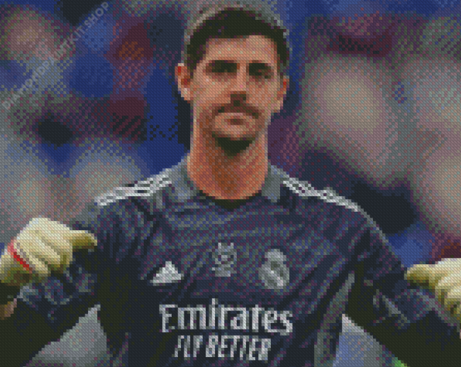 Thibaut Courtois Diamond Painting