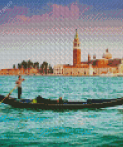 Venice Gondola Diamond Painting