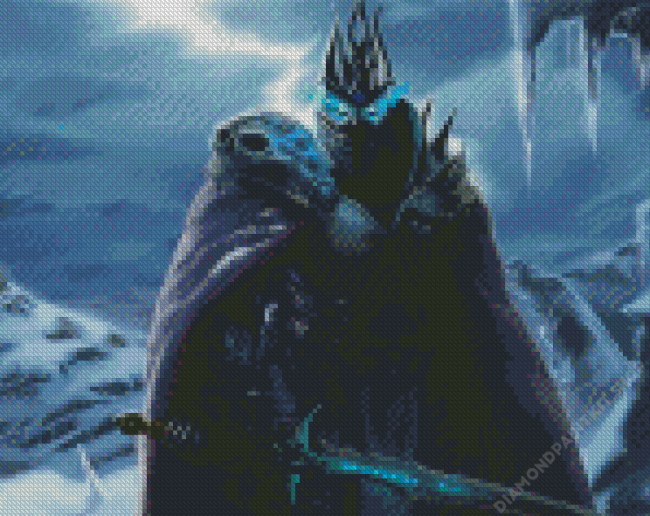 Warcraft The Lich King Game Diamond Painting