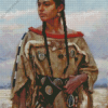 Young Navajo Girl Diamond Painting