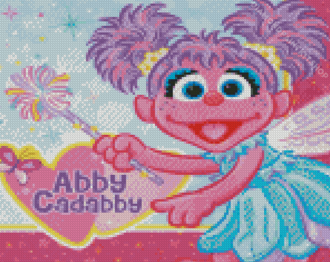 Abby Cadabby Poster Diamond Painting