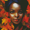 African Autumn Queen Diamond Painting