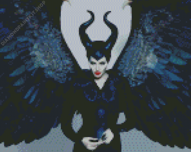 Angelina Jolie Maleficent Movie Diamond Painting