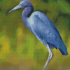 Blue Heron Bird Diamond Painting