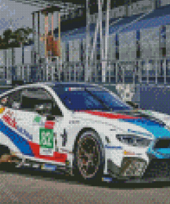BMW M8 GTE Diamond Painting
