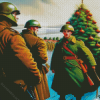 Christmas Trench World War Two Diamond Painting