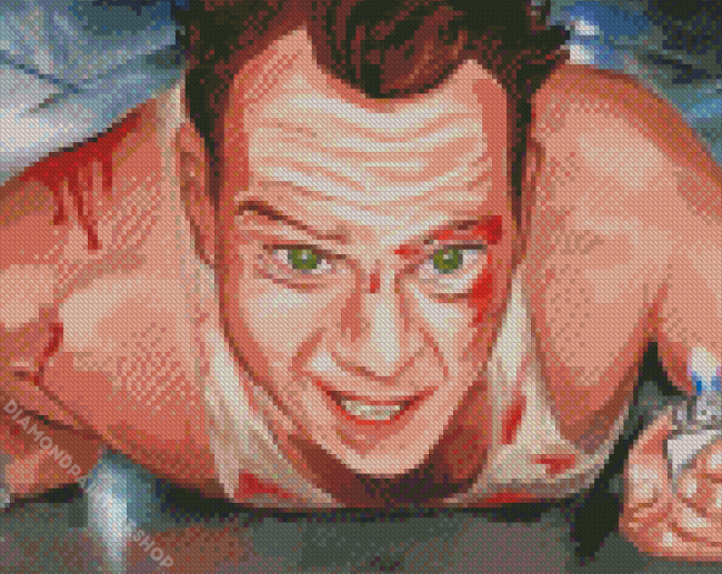 Cool John McClane Diamond Painting