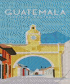 Guatemala Mexico Poster Diamond Painting