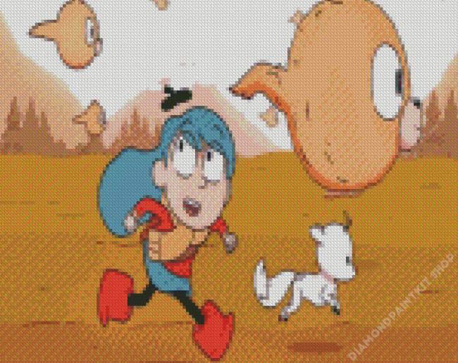 Hilda Animated Movie Diamond Painting