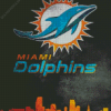 Miami Dolphins Diamond Painting