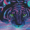 Neon Tiger Diamond Painting