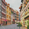 Nuremberg Buildings Diamond Painting