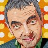 Rowan Atkinson Mr Bean Diamond Painting