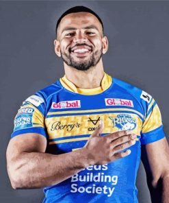 Rugby League Club Leeds Rhinos Player Diamond Painting