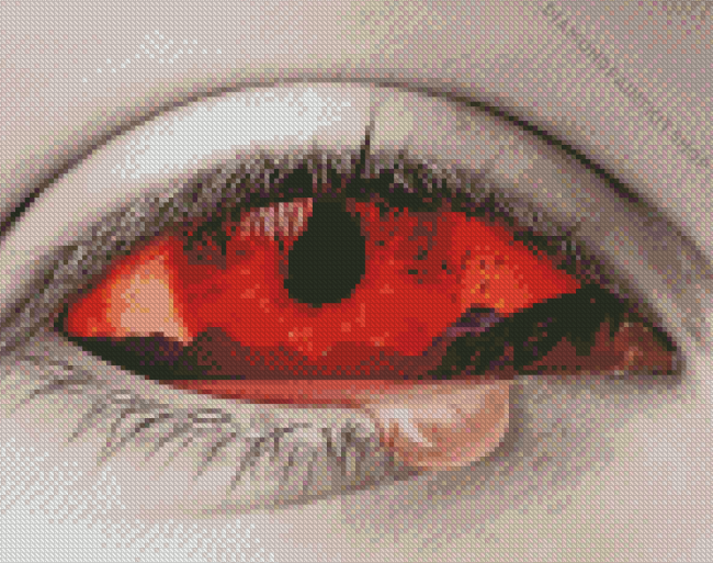 Sad Eye Tear Diamond Painting