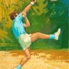 Squash Sport Player Art Diamond Painting
